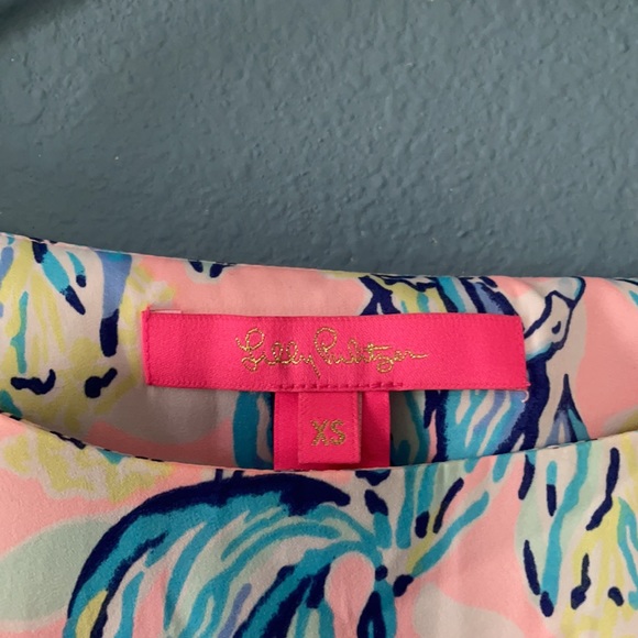 Lilly Pulitzer Maisel Top Sweet Pea Pink - Picture 3 of 4